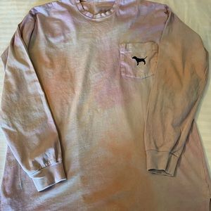 Victoria’s Secret Pink tie dye long sleeve